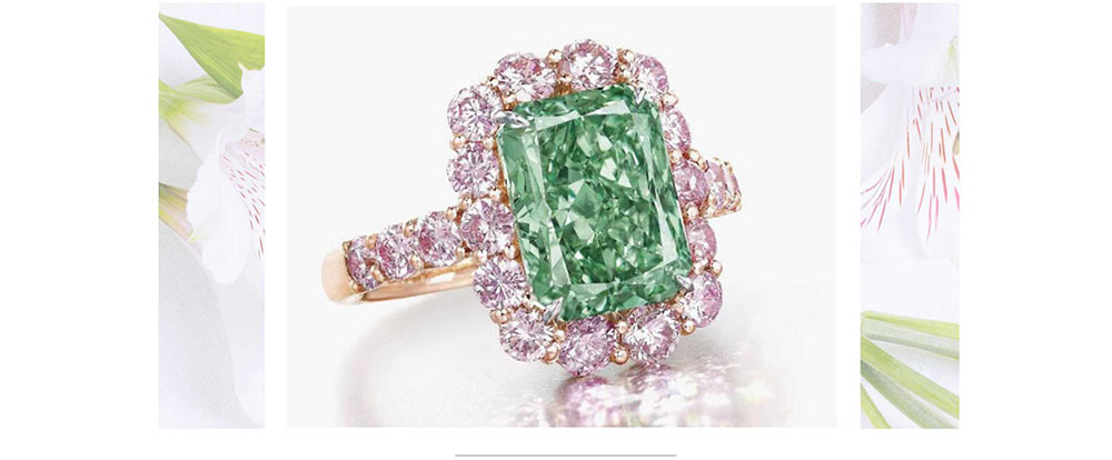 От чего зависит цвет алмаза?