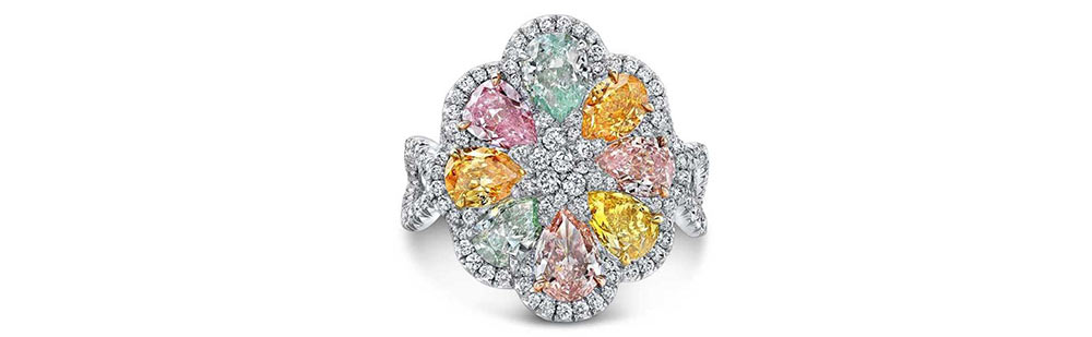 Натуральные цветные бриллианты