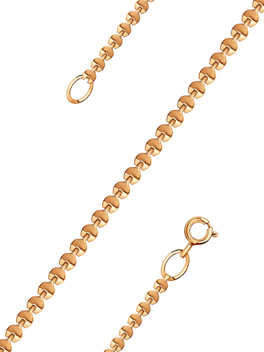 Браслет золотой 585 тонкий 2,5 мм