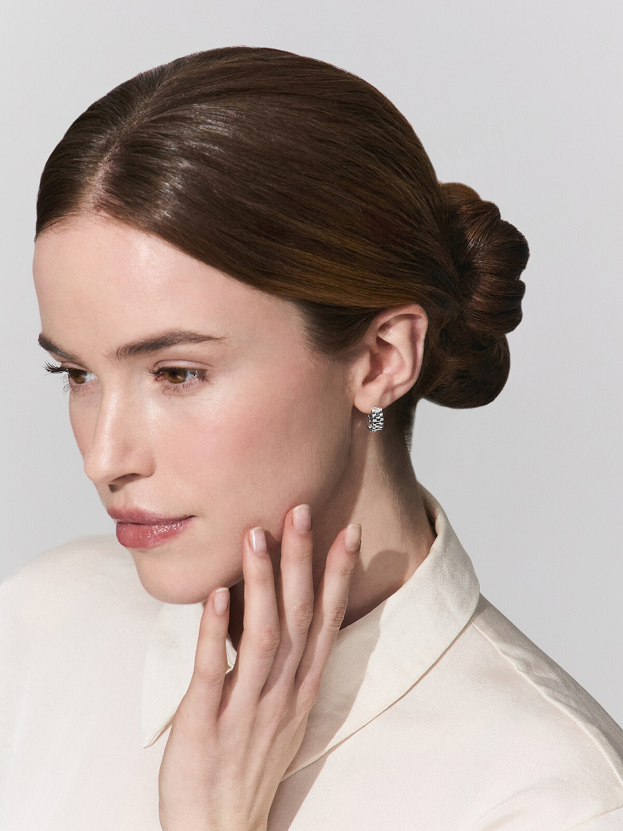 Серьги серебряные 925 без камней