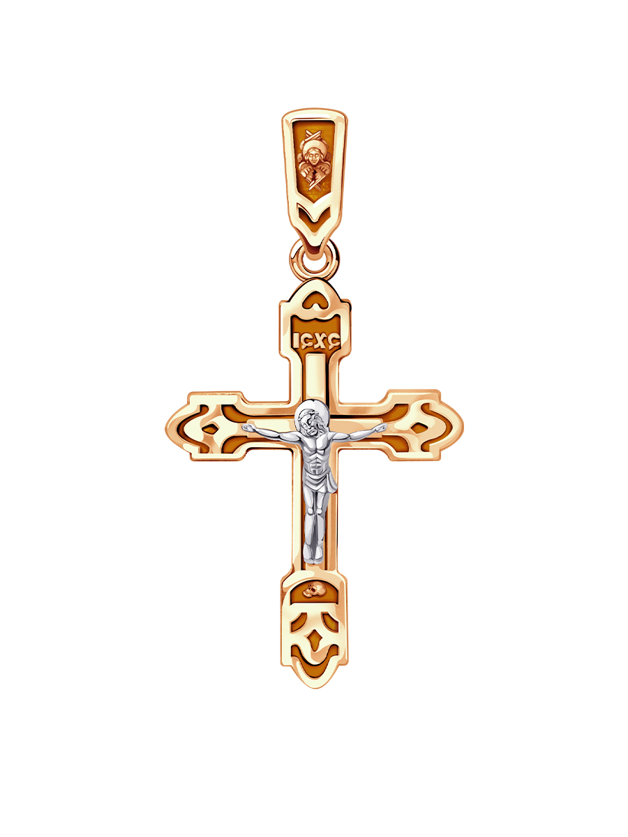 Крест православный золотой 585 