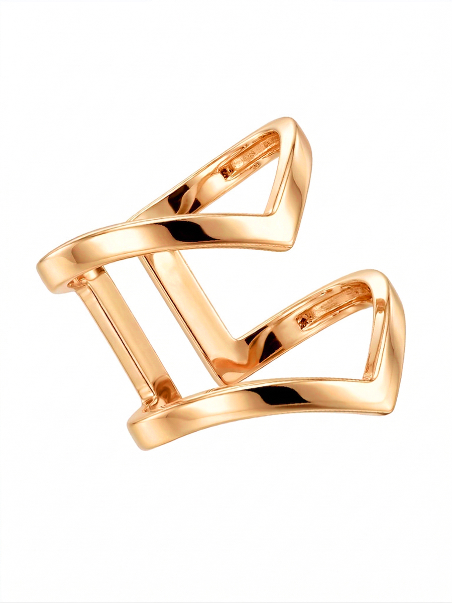 Кольцо золотое 585 на флангу 