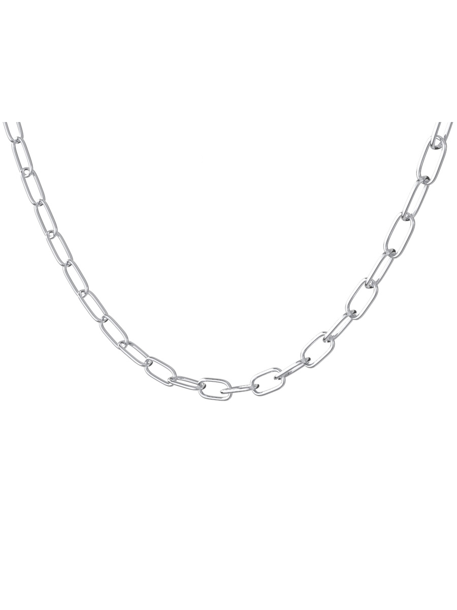Цепь серебряная 925 якорное плетение