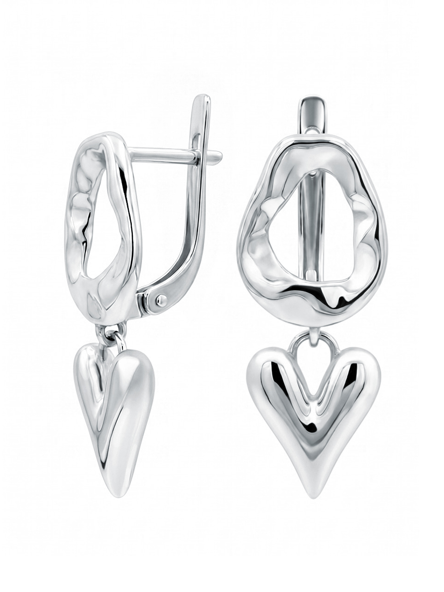Серьги подвески серебряные 925