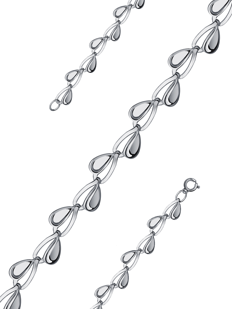 Браслет серебряный 925 