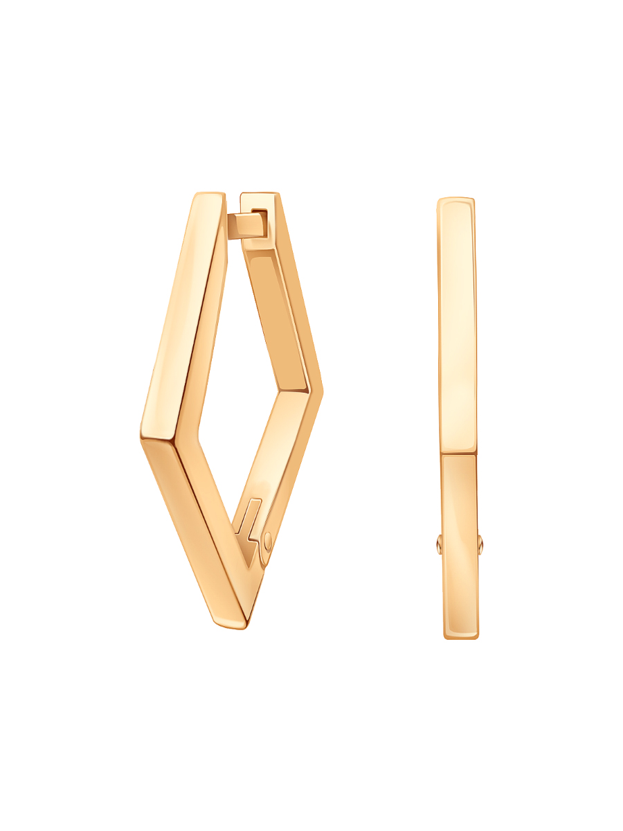 Серьги золотые 585 