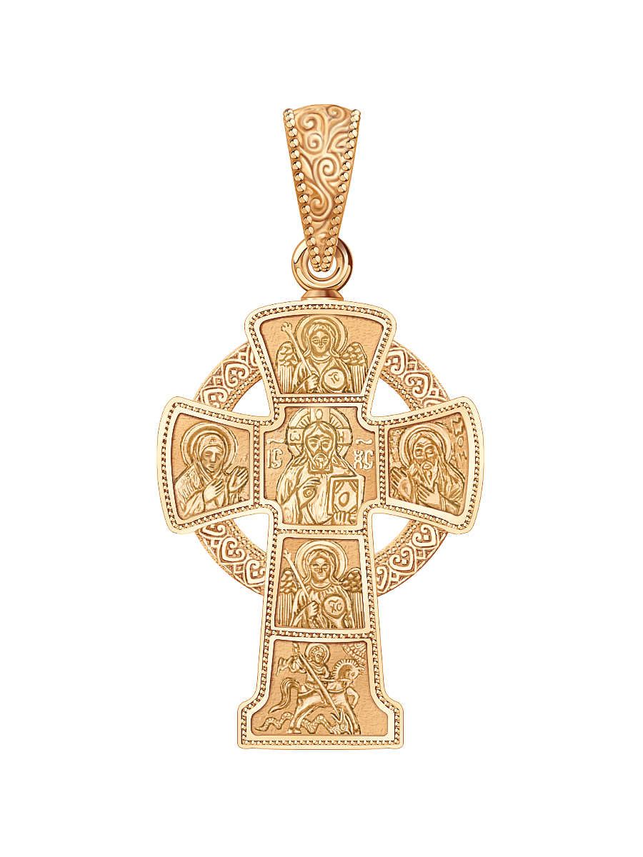 Квест православный 925 золочение 