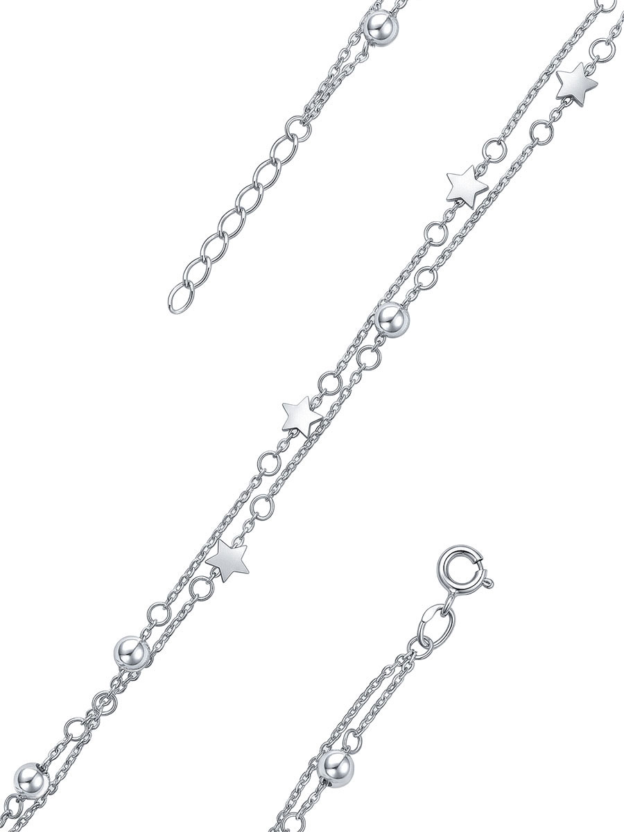 Браслет серебряный 925 женский на руку