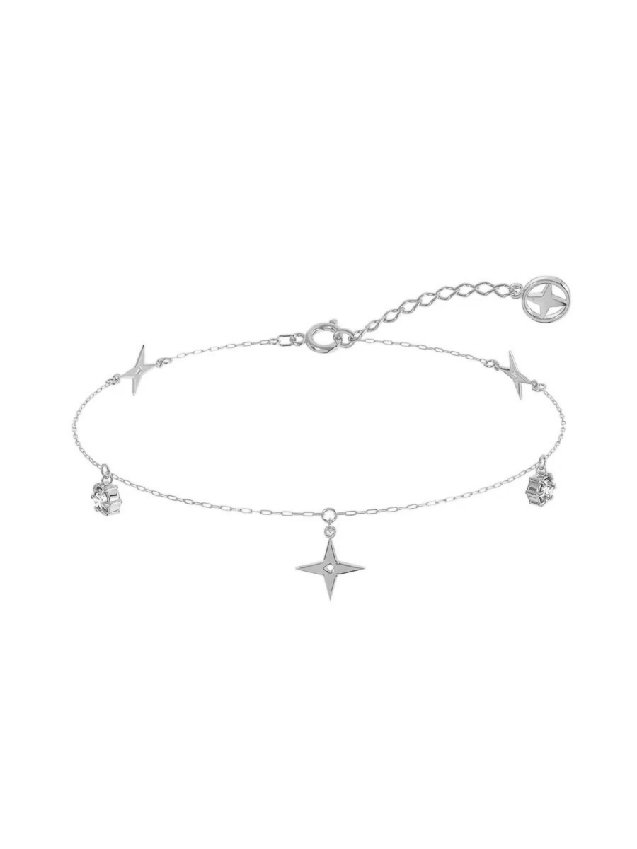 Браслет из серебра 925 с фианитами