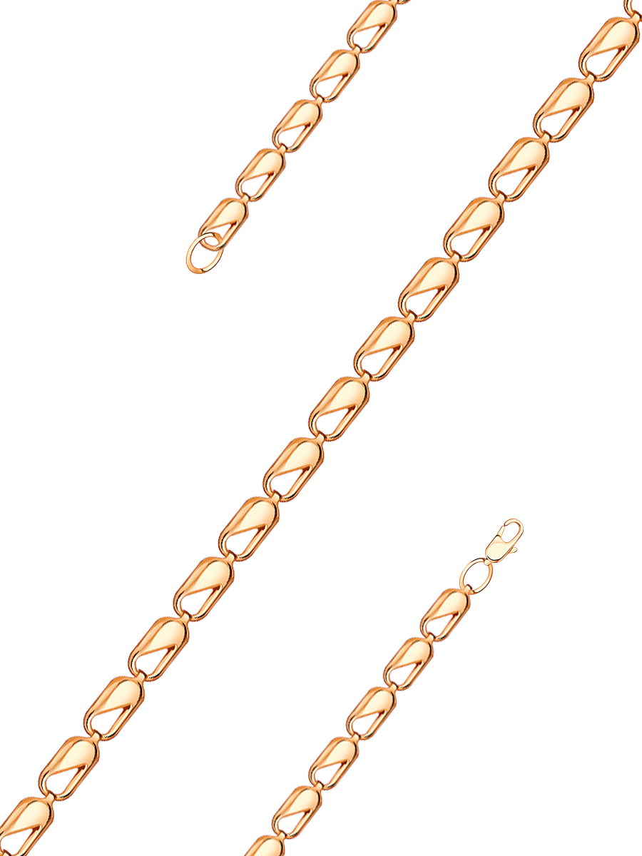 Браслет золотой 585 пробы 4,5 мм