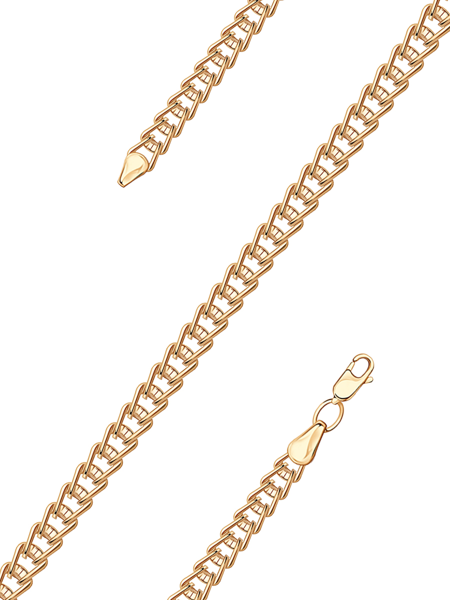 Браслет золотой 585 пробы 5 мм