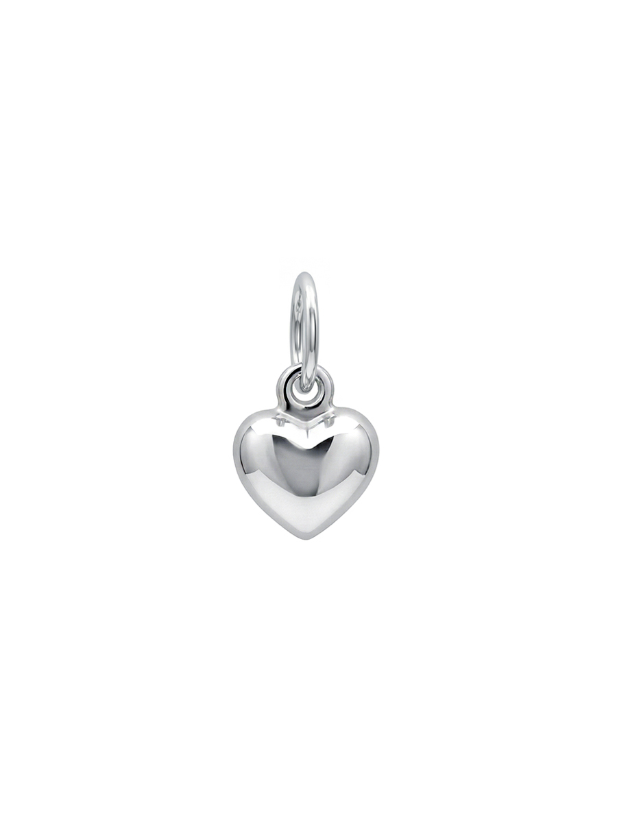 Подвеска сердце серебряное 925 