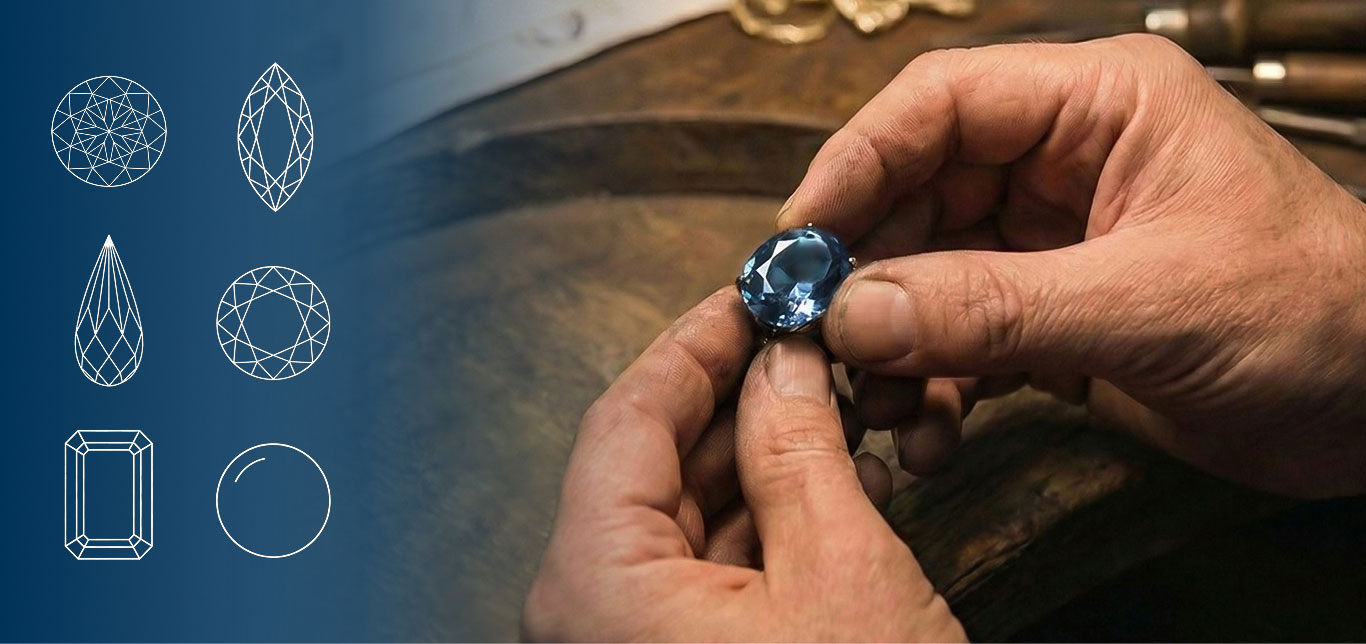 Виды огранок ювелирных камней