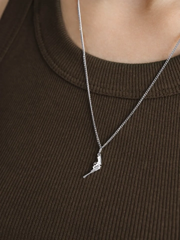 Подвеска револьвер серебряная 925 