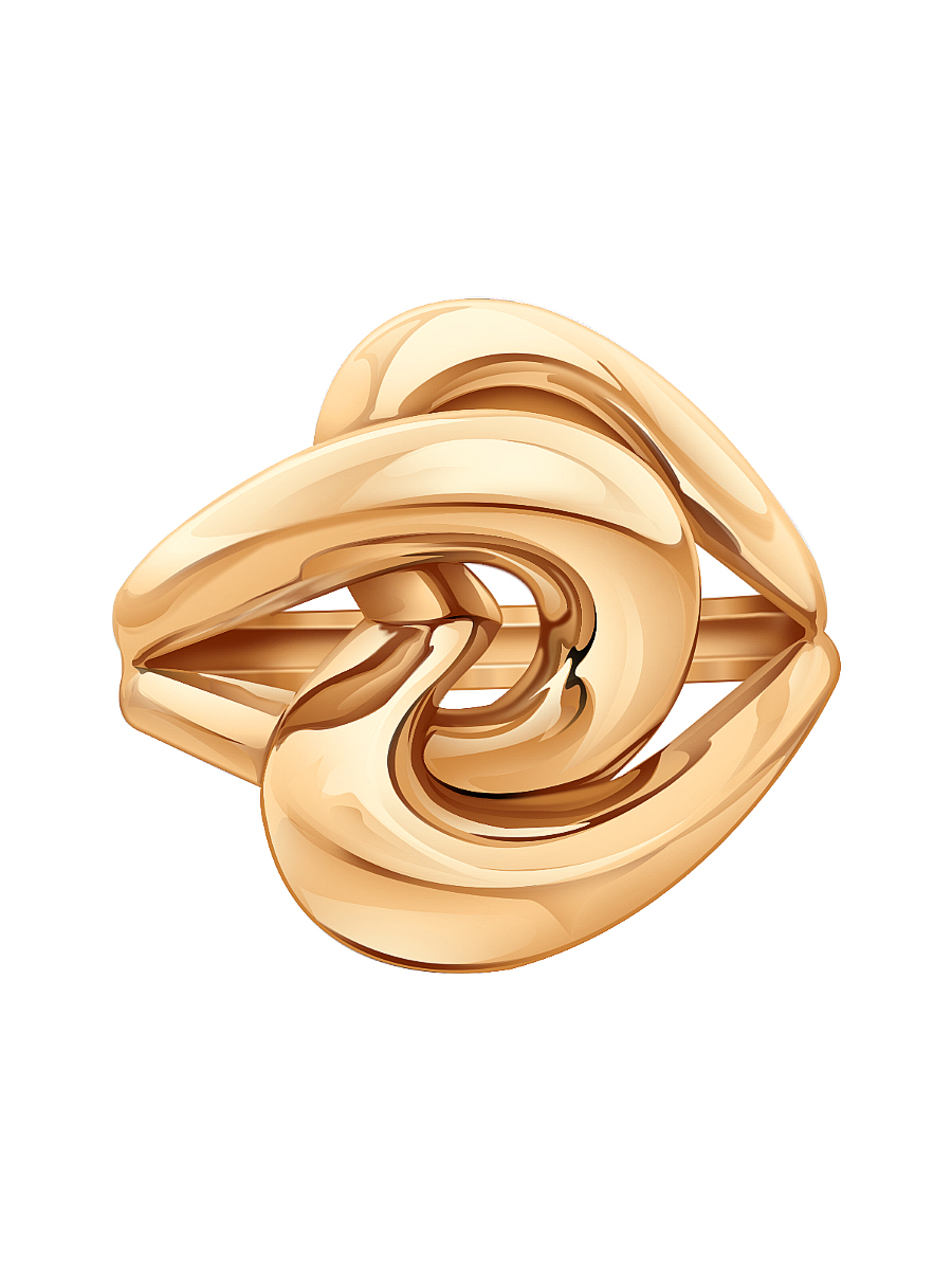 Кольцо сердце золотое 585  | 0101845Л00240