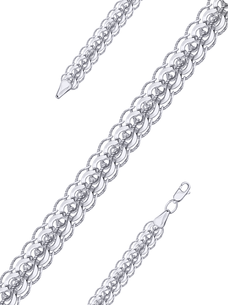 Браслет из серебра 925 без камней | 0760049-00245