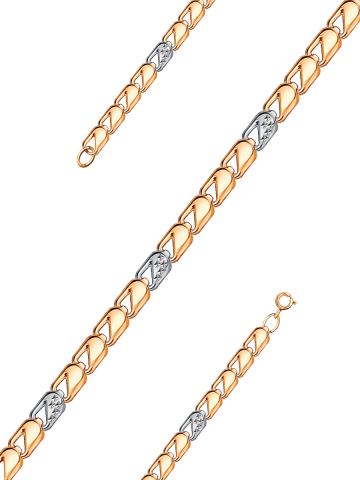 Цепь золотая 585 4,5 мм 