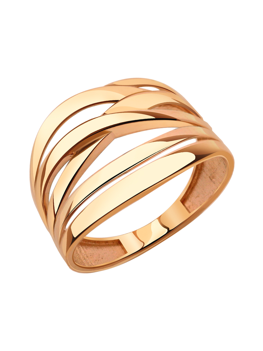 Кольцо золотое 585 без камней | 9101455Л00240