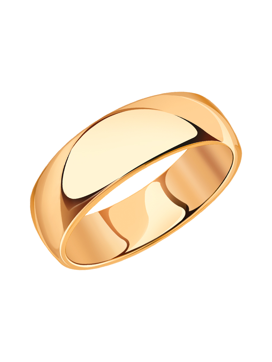 Кольцо обручальное золотое 585 без камней 7 мм | 1001019-00240