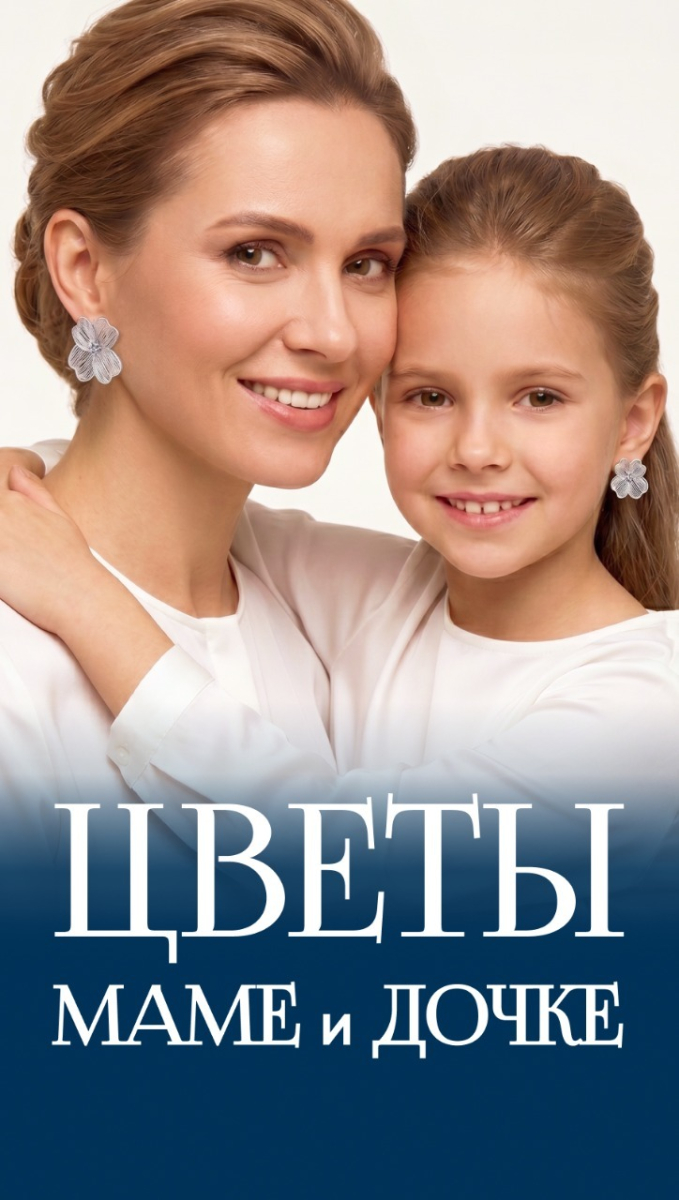 Цветы маме и дочке | 