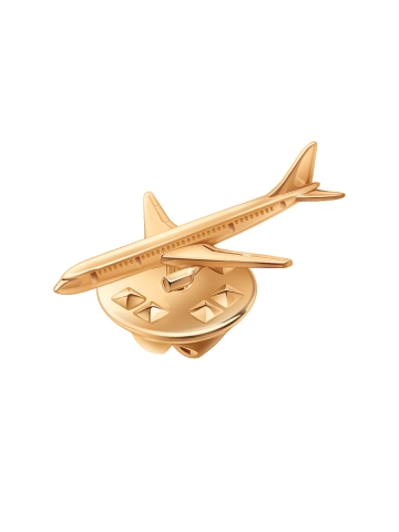 Значок сувенирный самолет МС-21