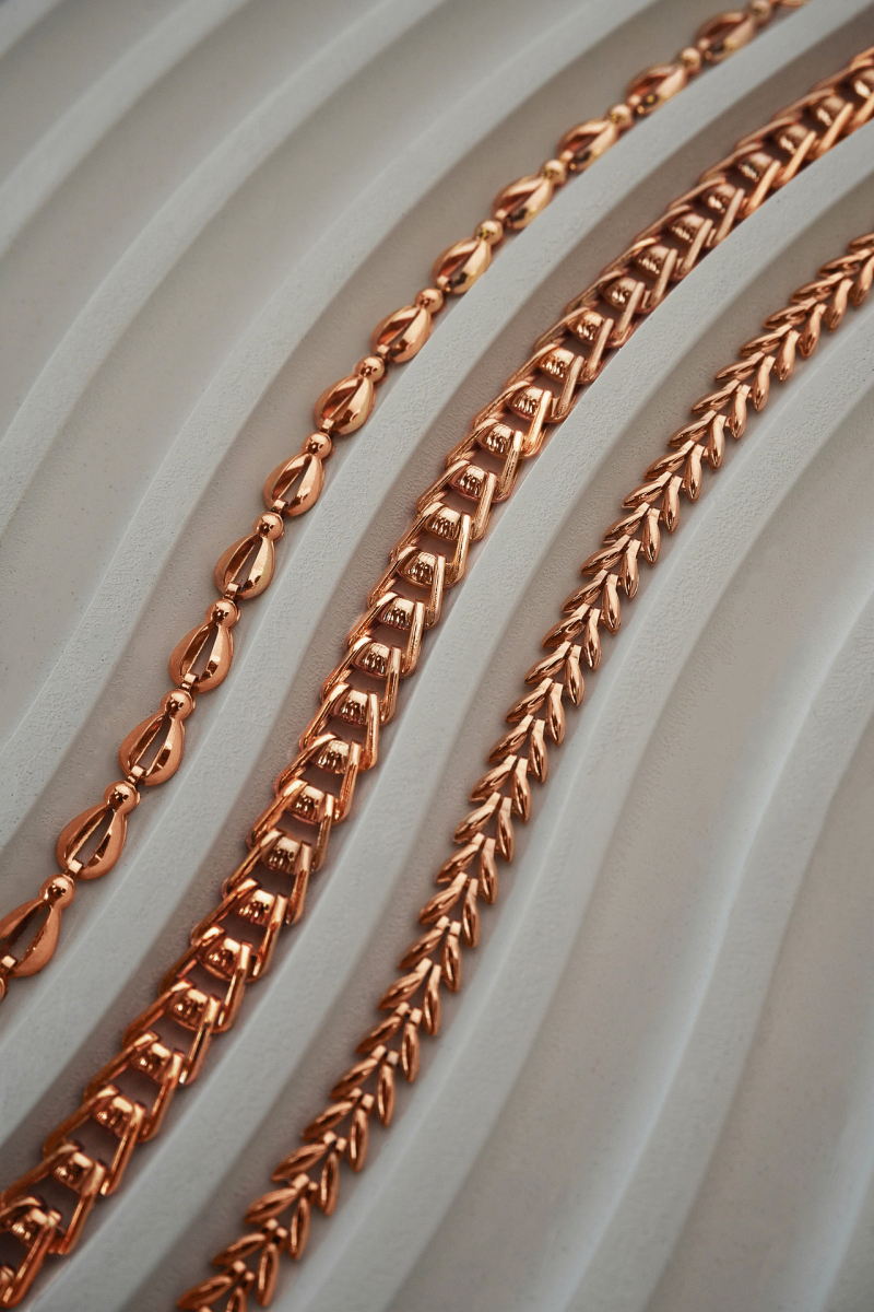 Браслет золотой 585 пробы 4 мм | 0710802-00240