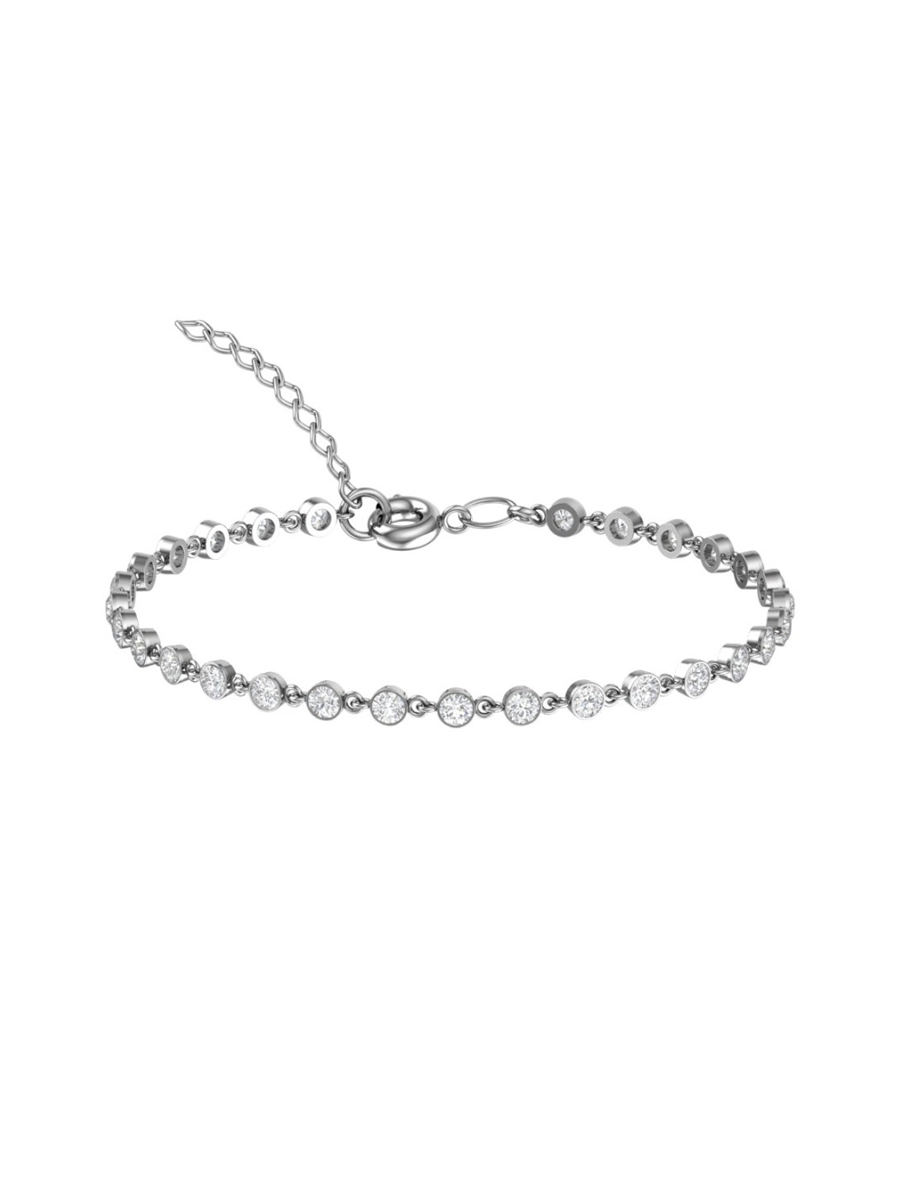 Браслет из серебра 925 с камнями фианитами | 0720590-00775