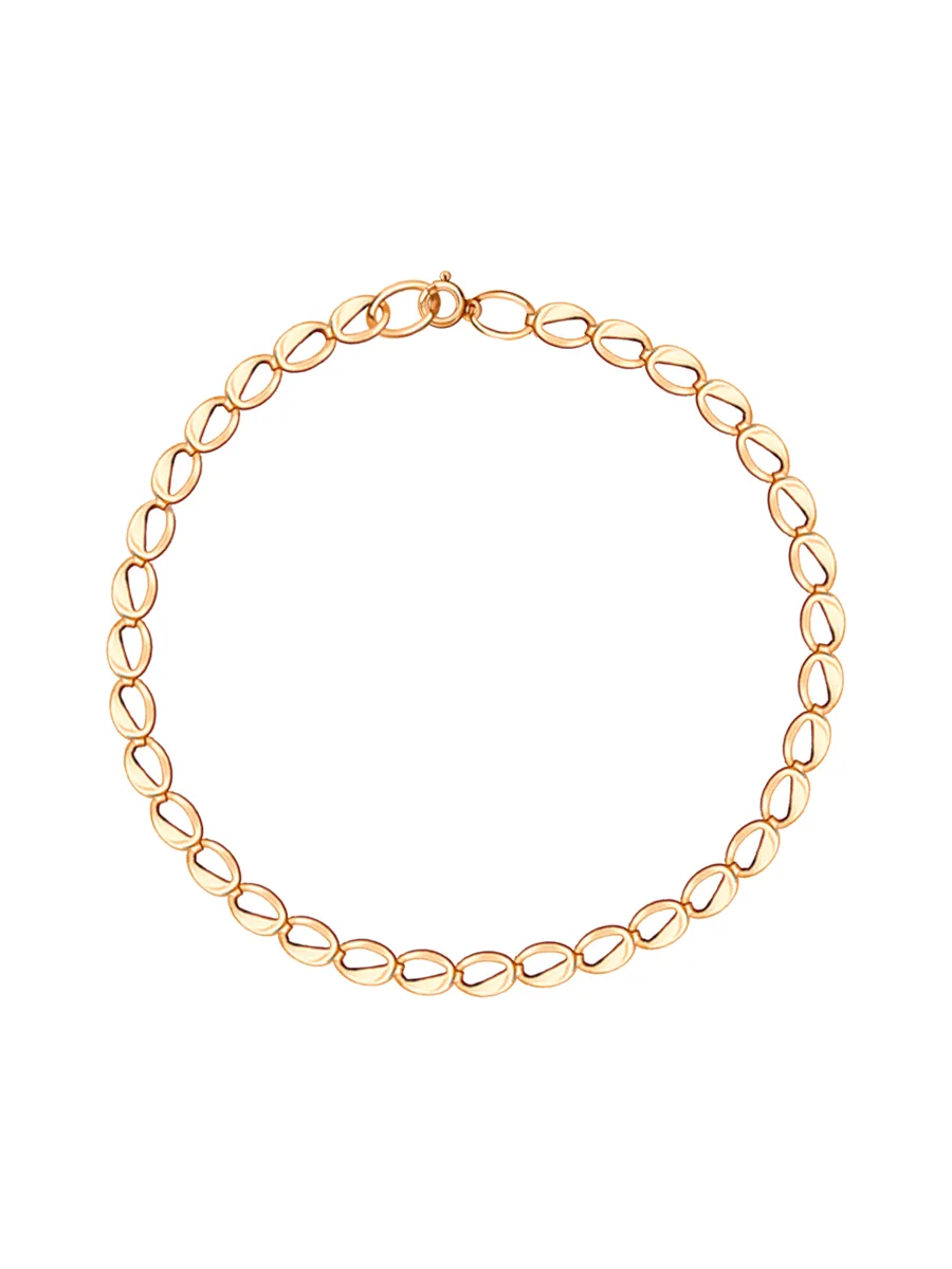 Браслет золотой 585 тонкий 3 мм | 0710043-00240