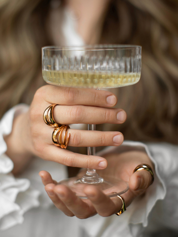 Золотая печатка 585 без камней