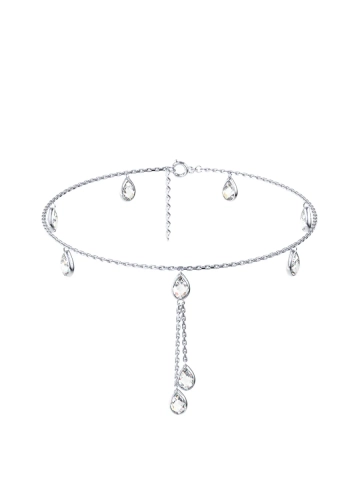 Браслет серебряный женский 925 с подвесками