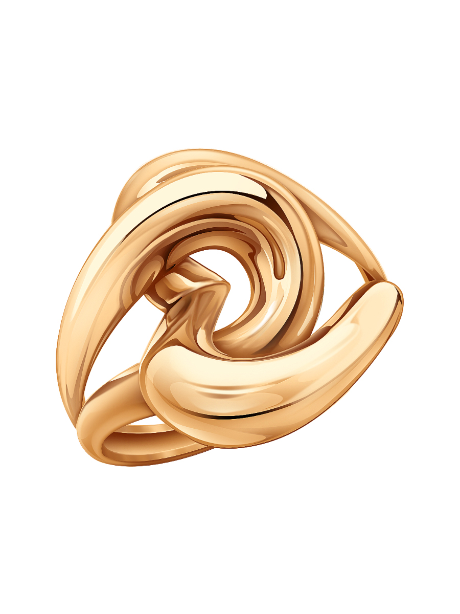 Кольцо сердце золотое 585  | 0101845Л00240