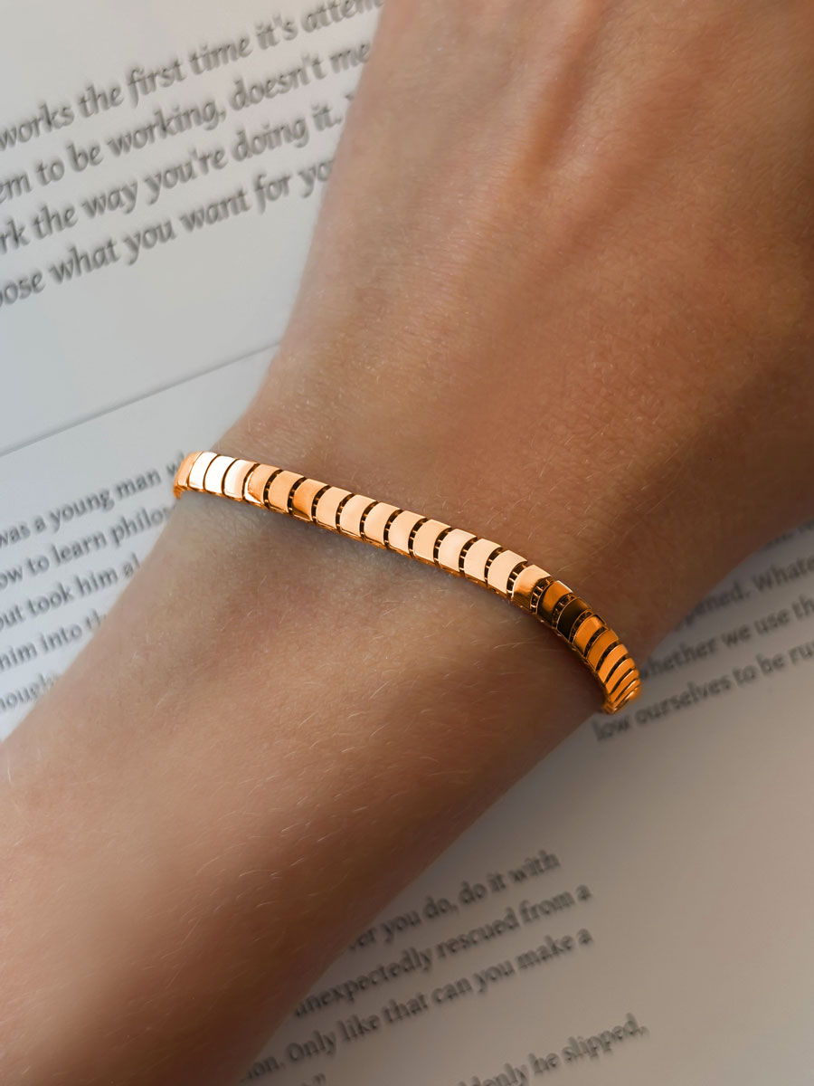 Браслет золотой 585 пробы 4 мм | 0700840Л00240