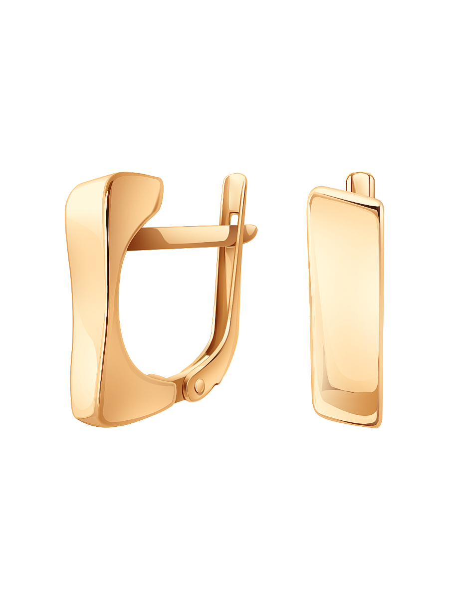 Серьги золотые 585 без камней  | 0202274Л00240