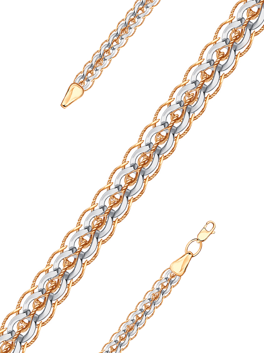 Цепь золотая 585 5 мм | 0060048-10246