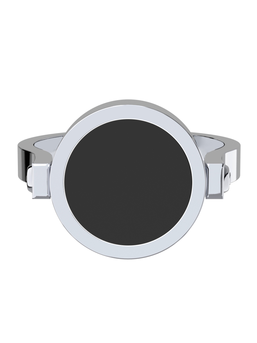 Кольцо серебряное 925 с агатом и перламутром  | 1101648-05775