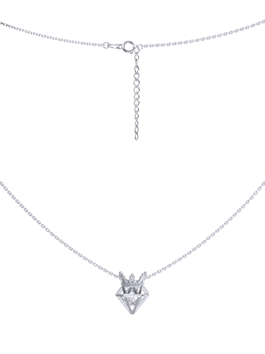 Колье из серебра 925 с камнями фианитами | 0320569-00775