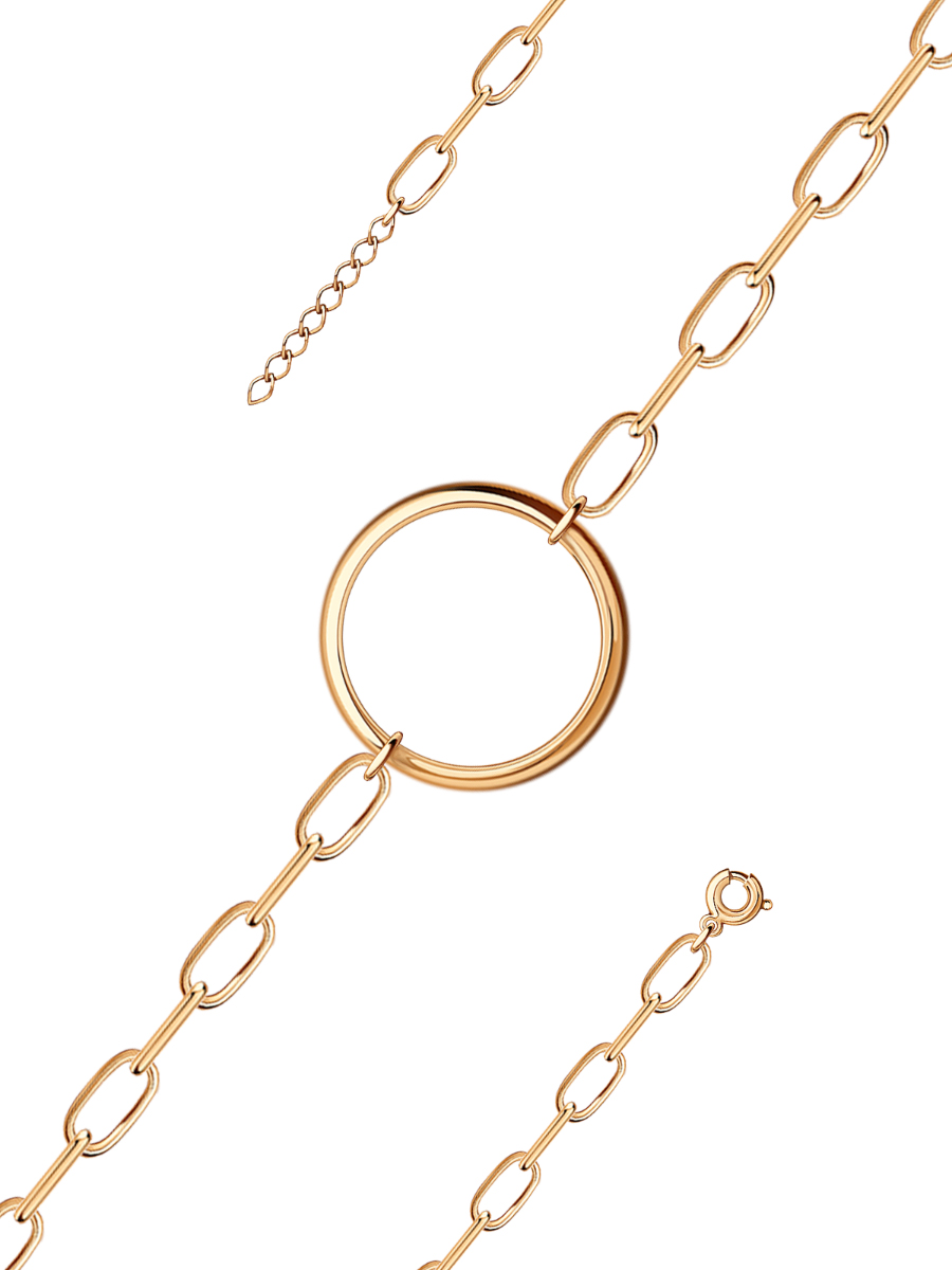 Браслет золотой 585 цепочка  | 0720671-00240