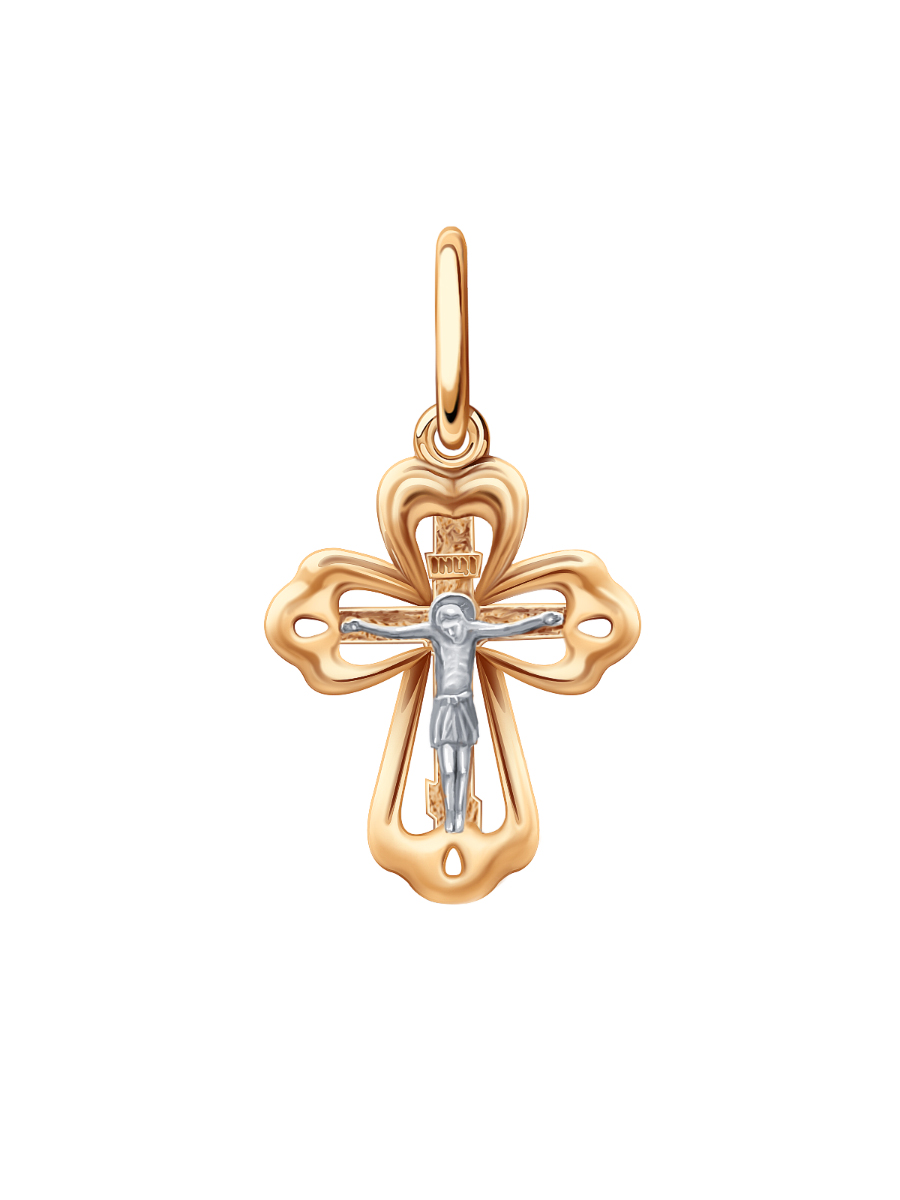 Крест православный золотой 585  | 0800303М00240