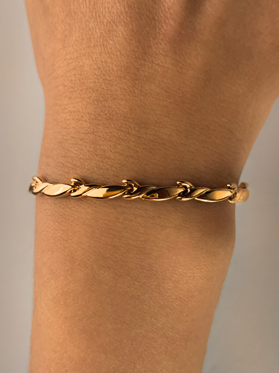 Браслет золотой 585 без камней  | 2510069-00240