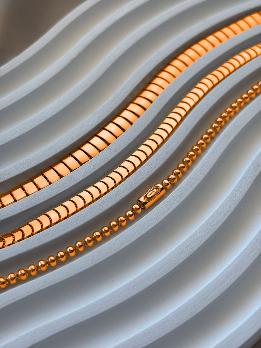 Браслет золотой 585 пробы 4 мм | 0700840Л00240