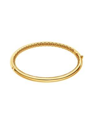 Браслет жесткий золотой 585 