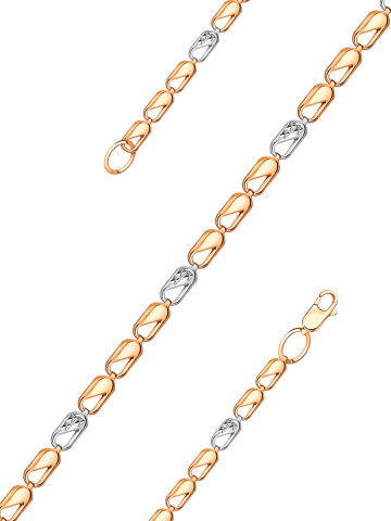 Браслет золотой 585 тонкий 3 мм