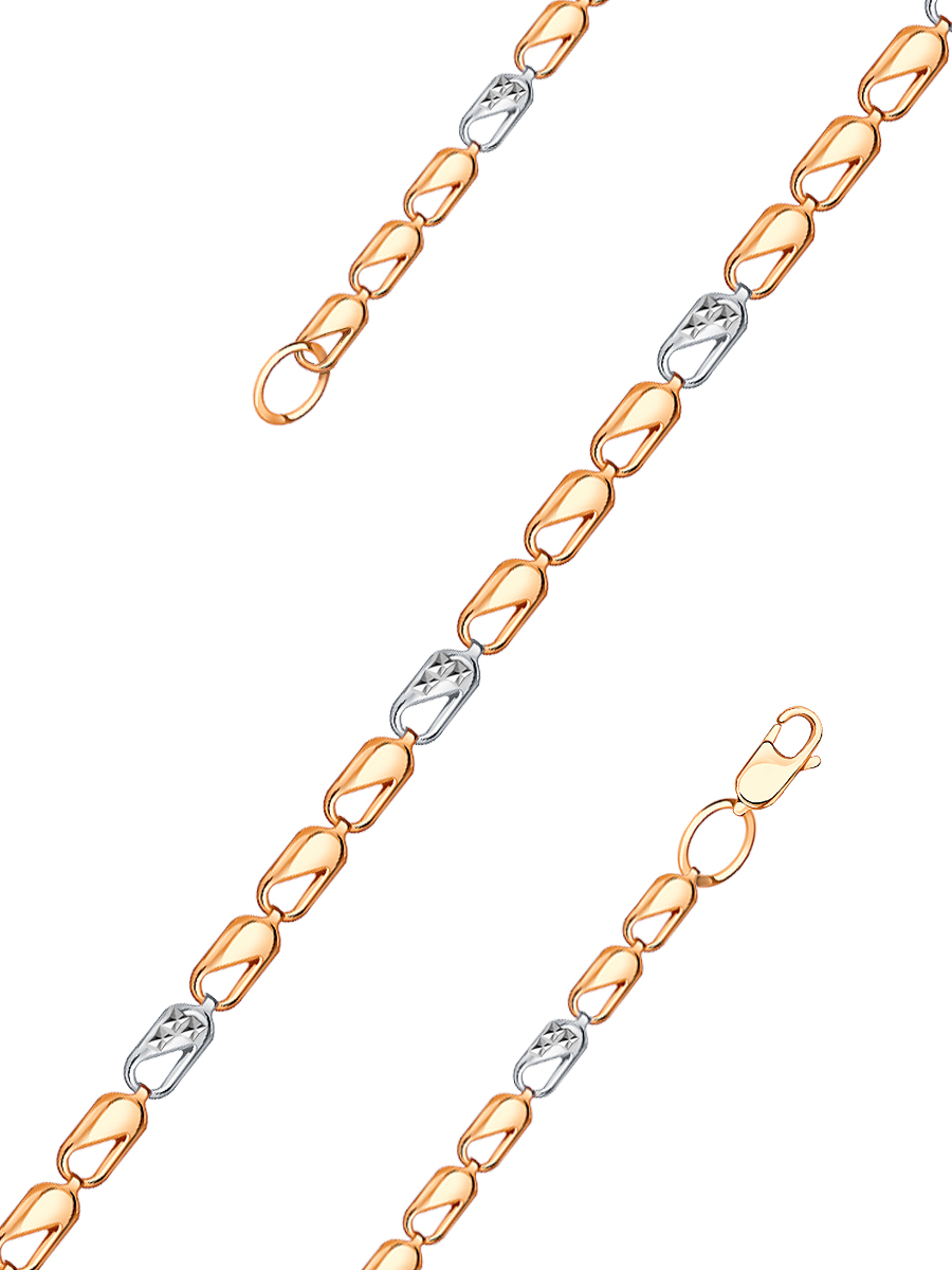 Браслет золотой 585 тонкий 3 мм | 0730009-00246