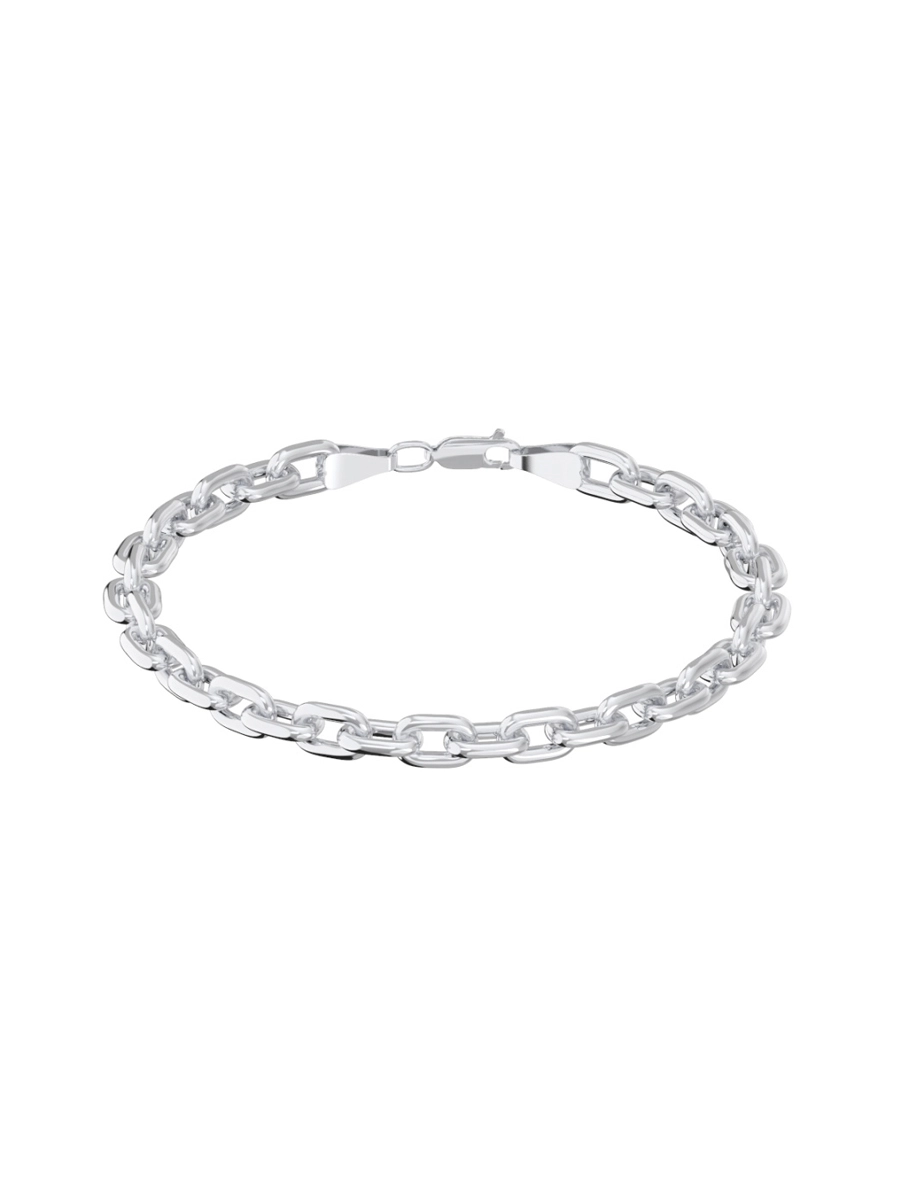 Браслет серебрянный на руку 925 широкий для женщин и мужчин | 0710755-00245