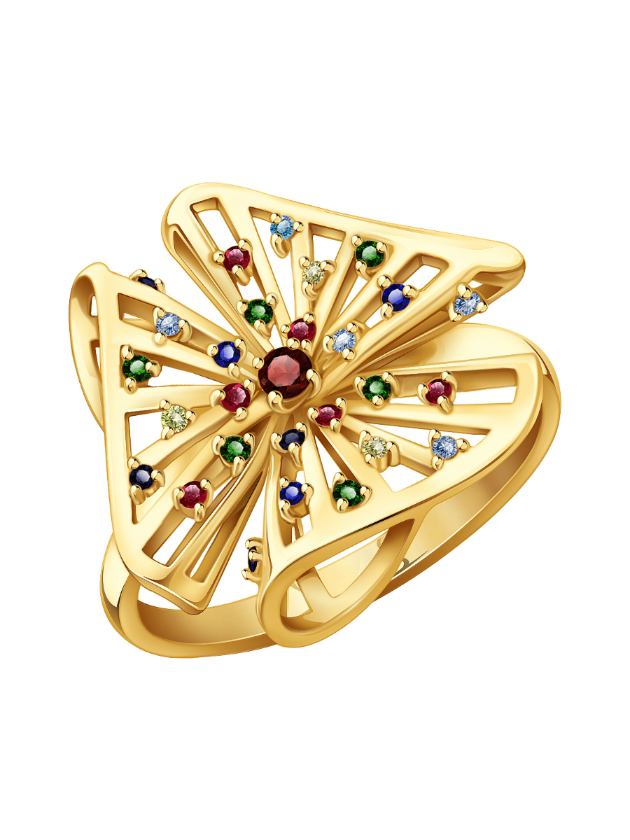 Кольцо золотое 585  | 1101798М05711