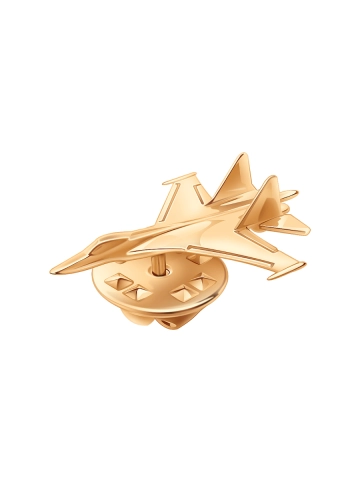 Значок сувенирный самолет СУ-35