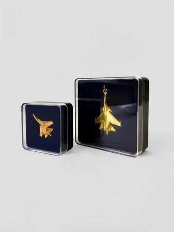 Значок сувенирный самолёт МИГ-31