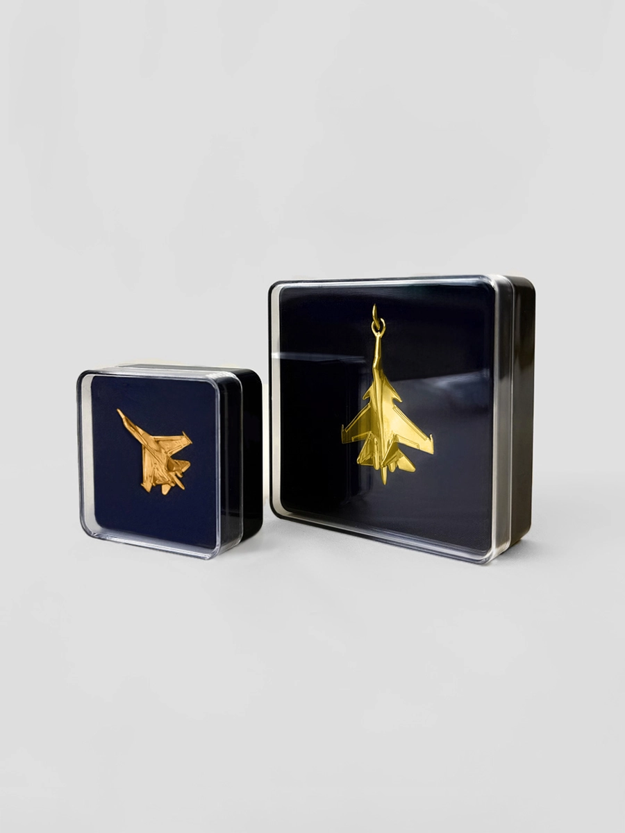 Значок сувенирный самолёт МИГ-31 | 7800012-1024