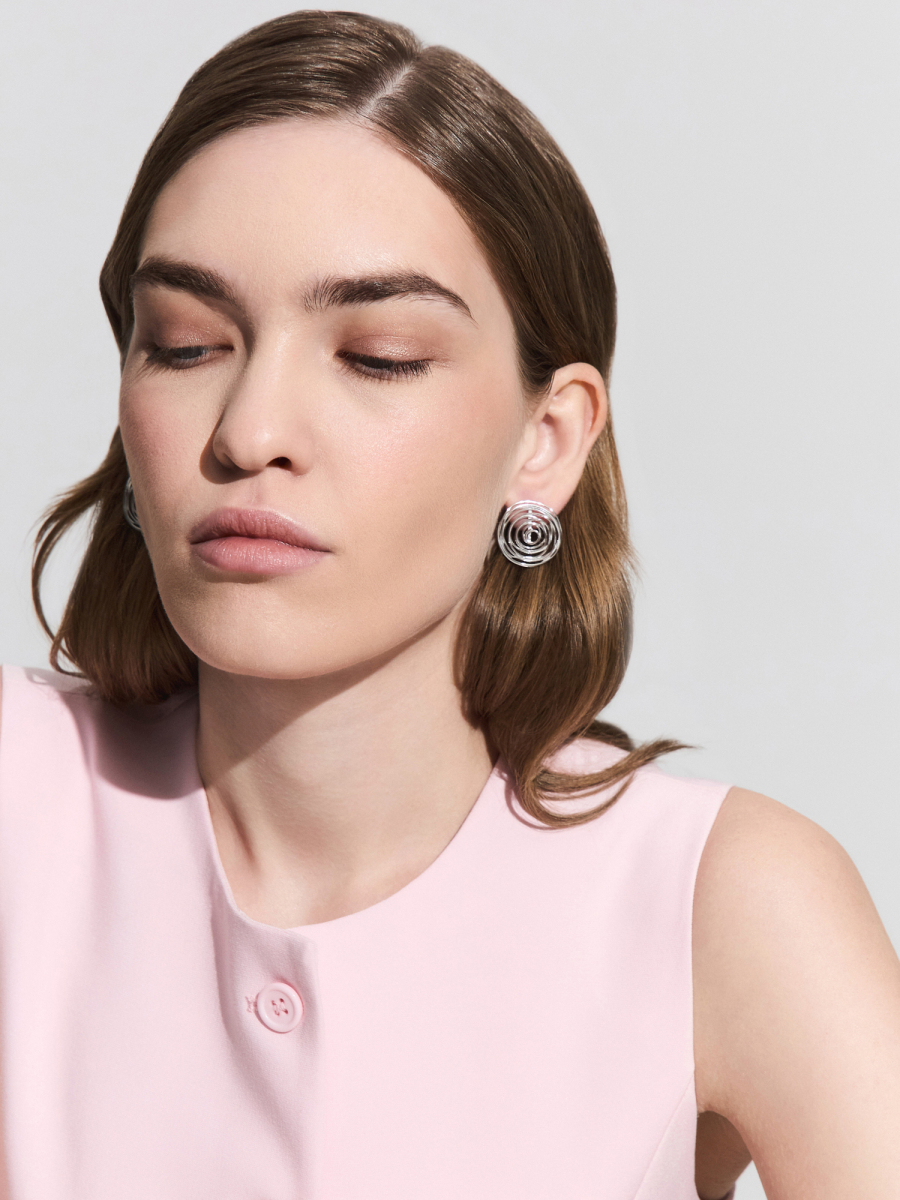 Серьги серебряные 925 без камней | 0202391Л00245