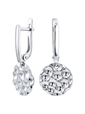 Серьги подвески серебряные 925